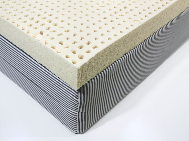 dunlop latex foam mattress topper
