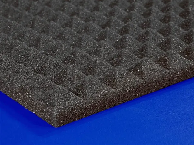 1" Pyramid Foam