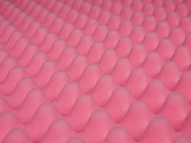 Pink Eggcrate Anti-Static Foam