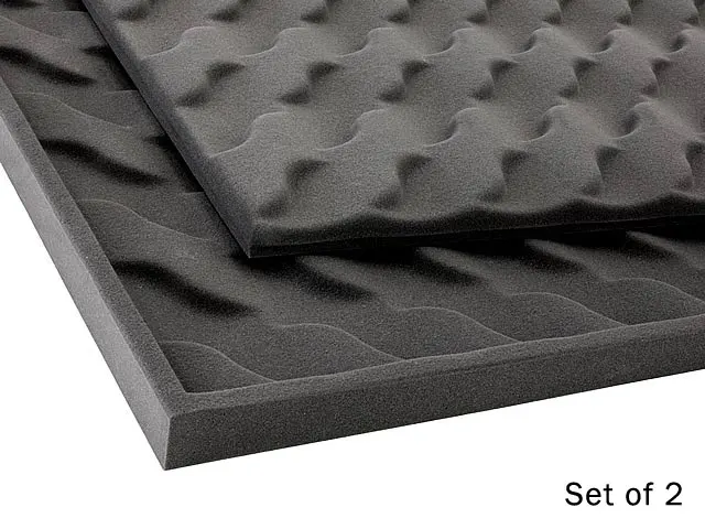 Acoustic Wave Foam - Set of 2