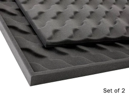 Acoustic Wave Foam - Set of 2