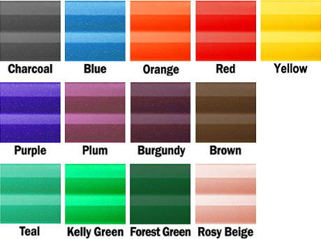 Available Acoustic Foam Colors