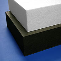 Value Collection - Closed Cell Silicone Foam: 12″ Wide, 12″ Long