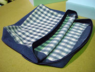Plaid Cushion Cover