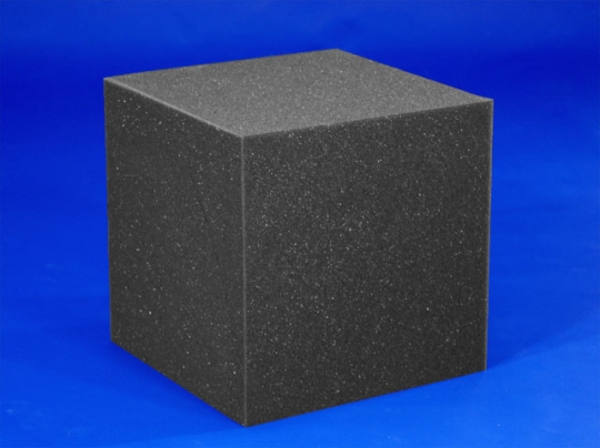 Charcoal Soft Foam Sheets - 1/2 Thick, 12 x 12