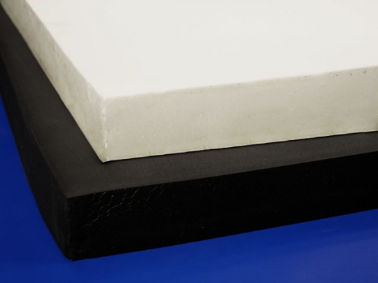 Black Polyurethane Foam Sheet - 3 lbs / cu. ft. - 3/4 Thick x 24 Wide x  72 Long