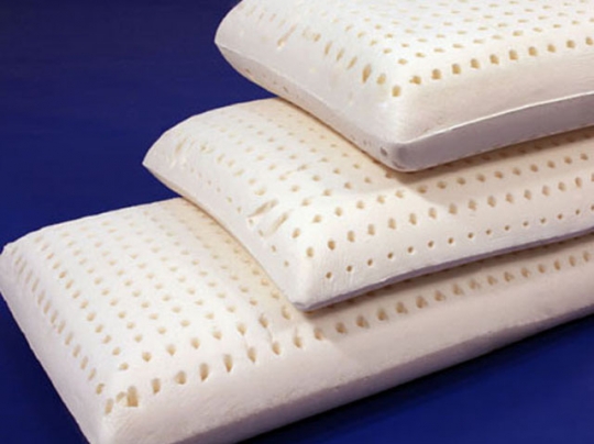 Solid latex foam 2025 bed pillows