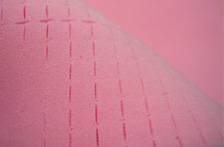 Pink Anti-Static Pick and Pull Grid Foam