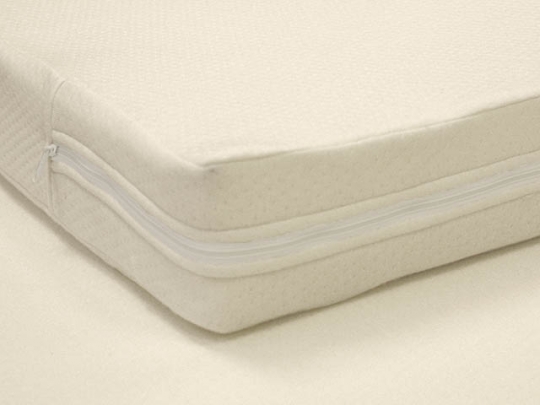 White Made UK Northern Luxe 95 x 65 x 7.5 cm Extra Thick Foam Travel Mattress 