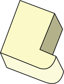 Rounded L-Shaped Custom Foam