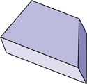 Trapezoidal Shaped Custom Foam