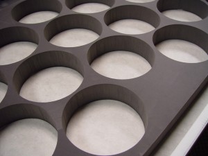 Waterjet-Cut XLPE Foam Waterjet-Cut XLPE Foam