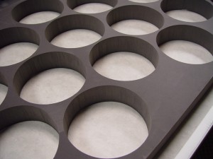 Waterjet-Cut XLPE Foam