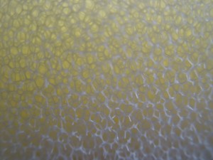 Porous Dryfast Foam Close up of the Porous Dryfast Foam's holes