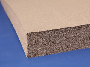 Gray Closed-Cell Gym Rubber