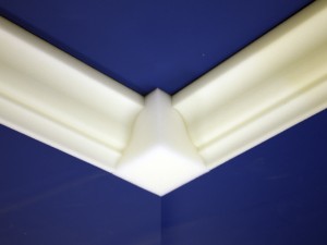 Foam Crown Molding With Corner Block Foam Crown Molding With Corner Block