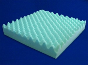 A firm, Lux foam eggcrate pad