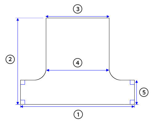 Arched T-Cushion - Dryfast